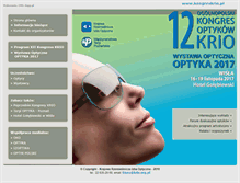 Tablet Screenshot of kongreskrio.pl